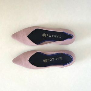 Rothy’s flats - 7.5 - light pink